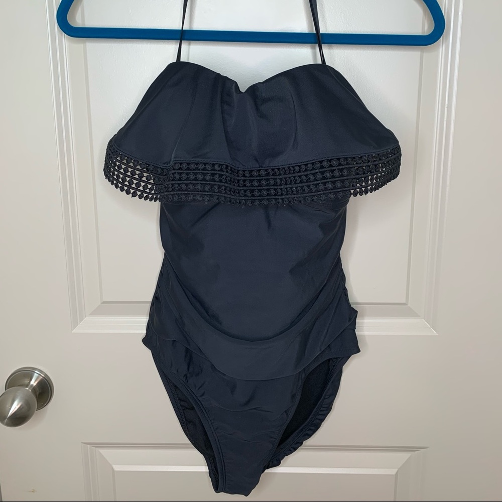 Kona Sol Black One Piece sexy and sophisticated swim suit 👙